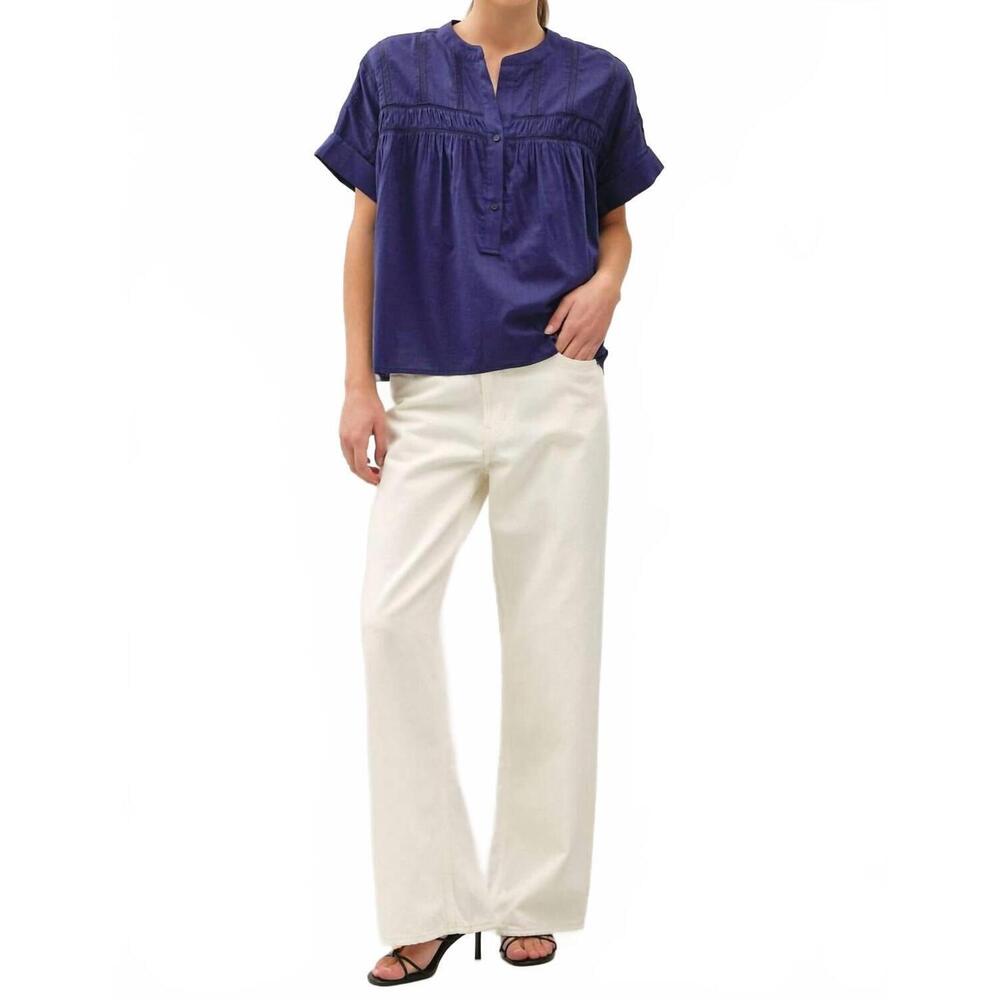 NEW BE COOL braxley top in blue